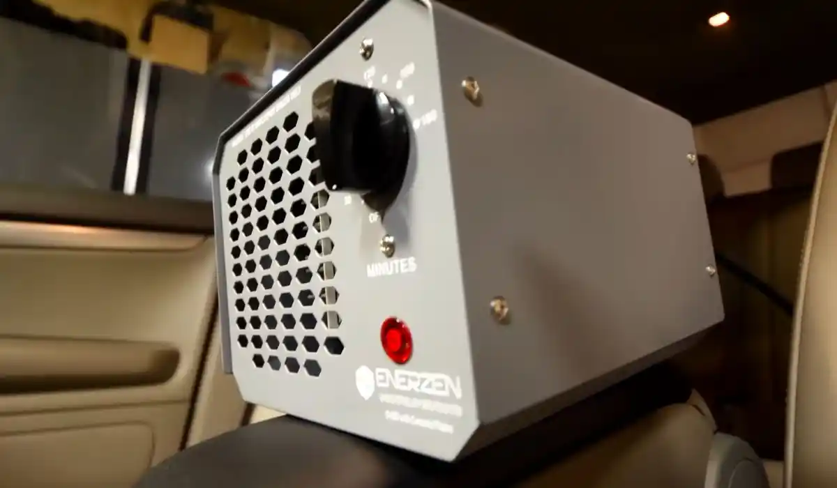 Ozone generator equipment used for smoke odor removal